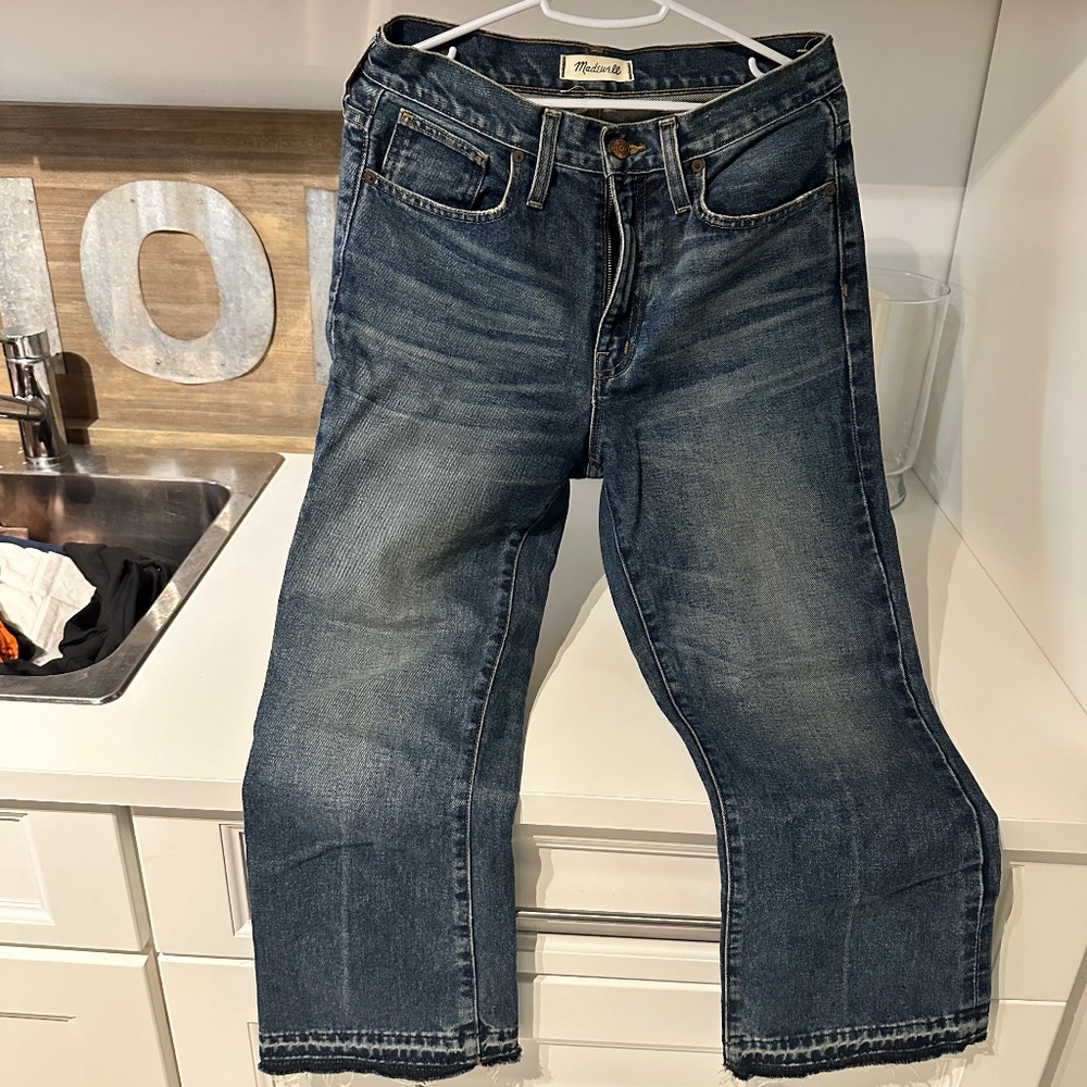 Rétro Crop Bootcut Madewell jeans